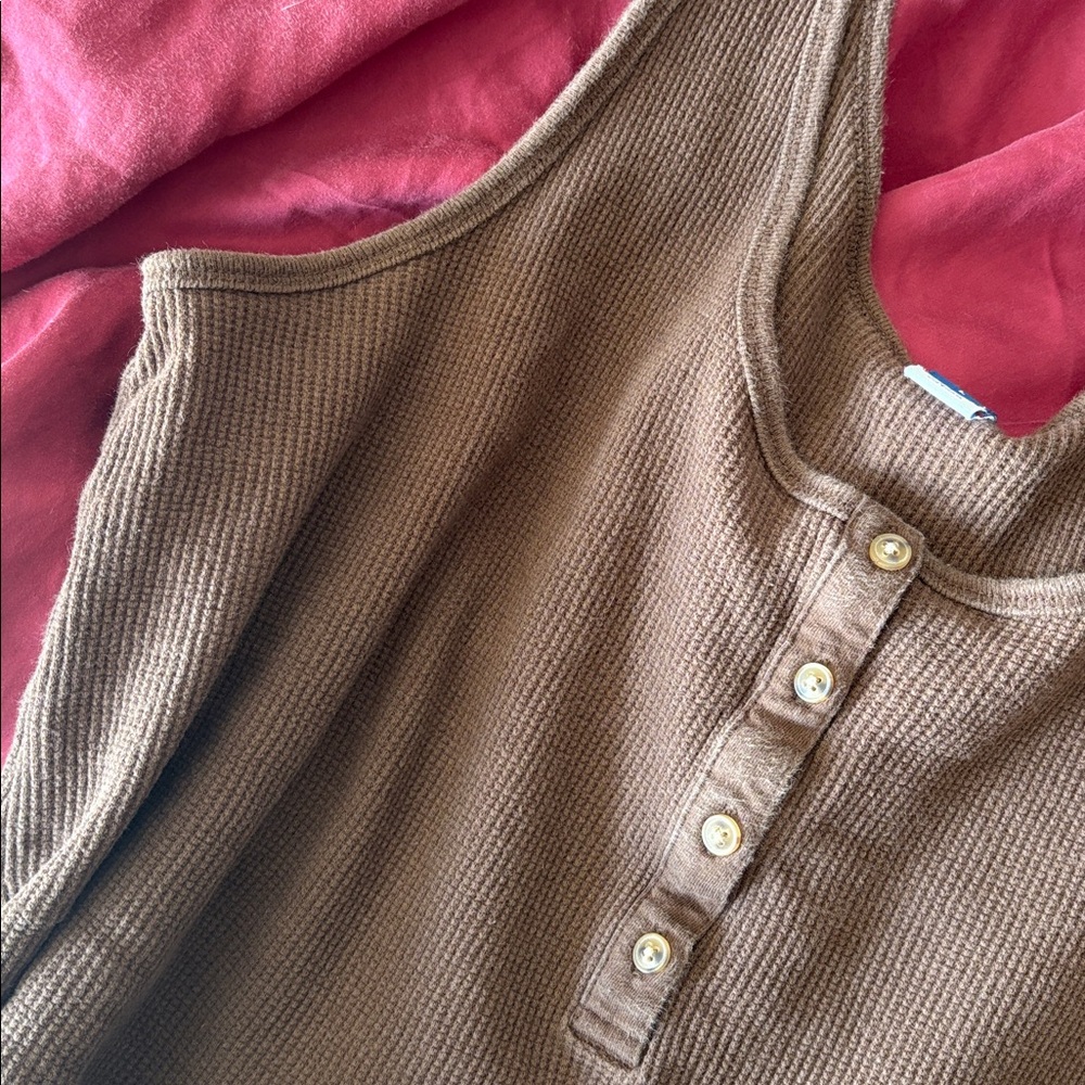 Old Navy Chocolate Brown Tank Top